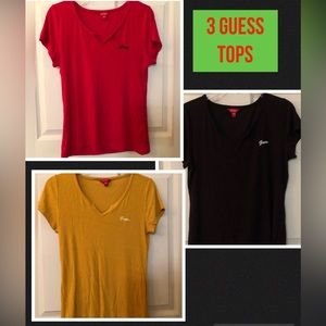 3 Guess Tops good used condition 💖